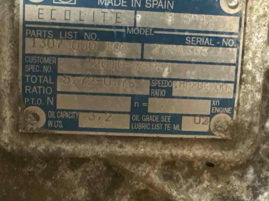 NISSAN ATELEON GEARBOX S5-42 // 1307050106 - Коробка передач для Грузовиков: фото 3 NISSAN ATELEON GEARBOX S5-42 // 1307050106 - Коробка передач для Грузовиков: фото 3