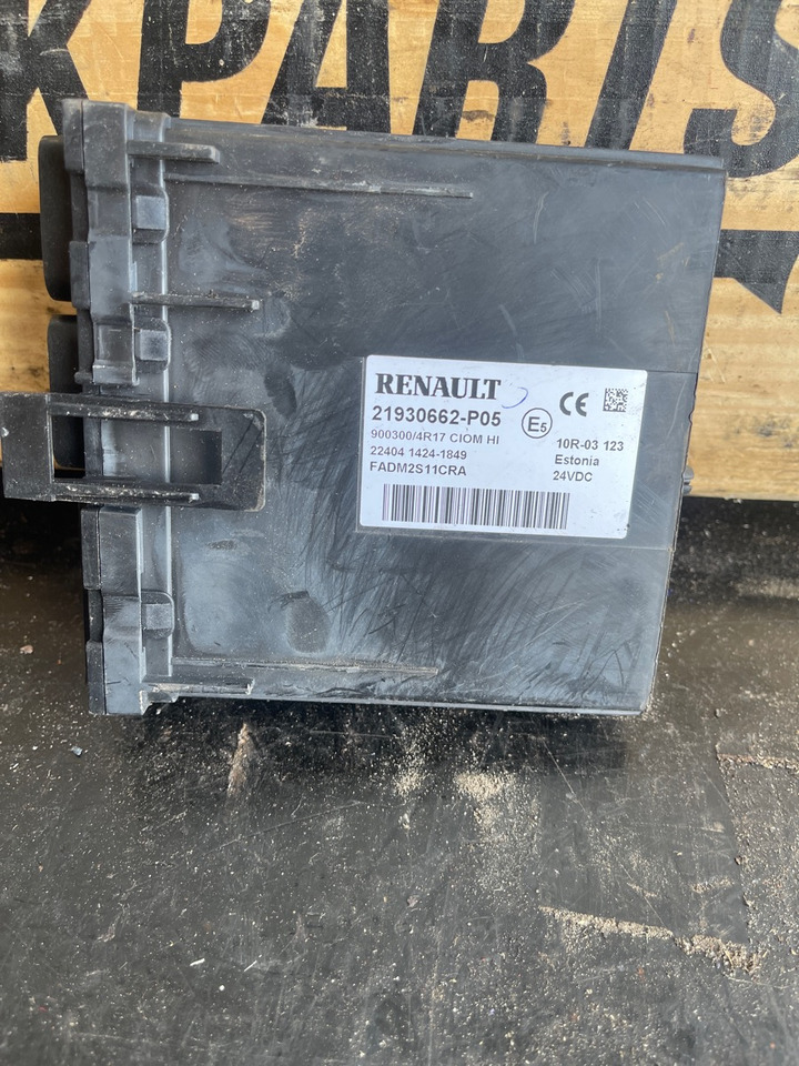 RENAULT ECU CIOM 7421930662 - Электрическая система для Грузовиков: фото 1 RENAULT ECU CIOM 7421930662 - Электрическая система для Грузовиков: фото 1