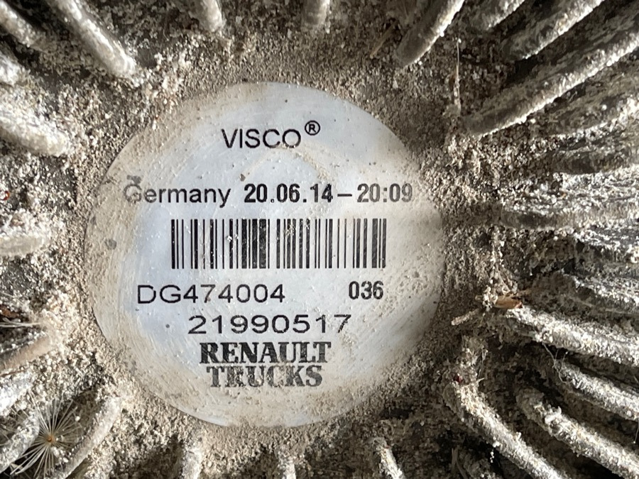 RENAULT VISKOS FAN 7421990517 - Система охлаждения для Грузовиков: фото 2 RENAULT VISKOS FAN 7421990517 - Система охлаждения для Грузовиков: фото 2