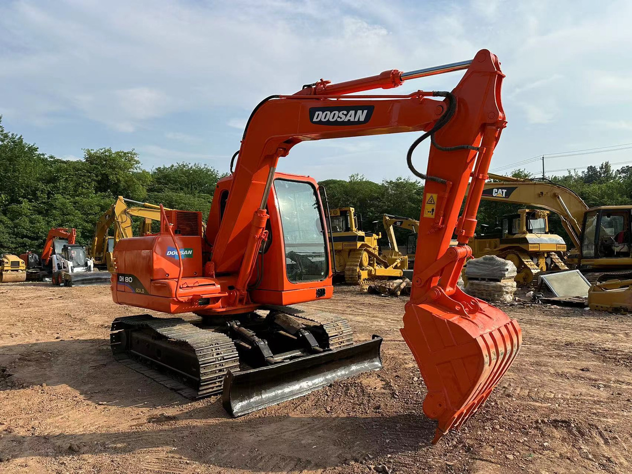 DOOSAN DH80 Mini Excavator - Гусеничный экскаватор: фото 4 DOOSAN DH80 Mini Excavator - Гусеничный экскаватор: фото 4