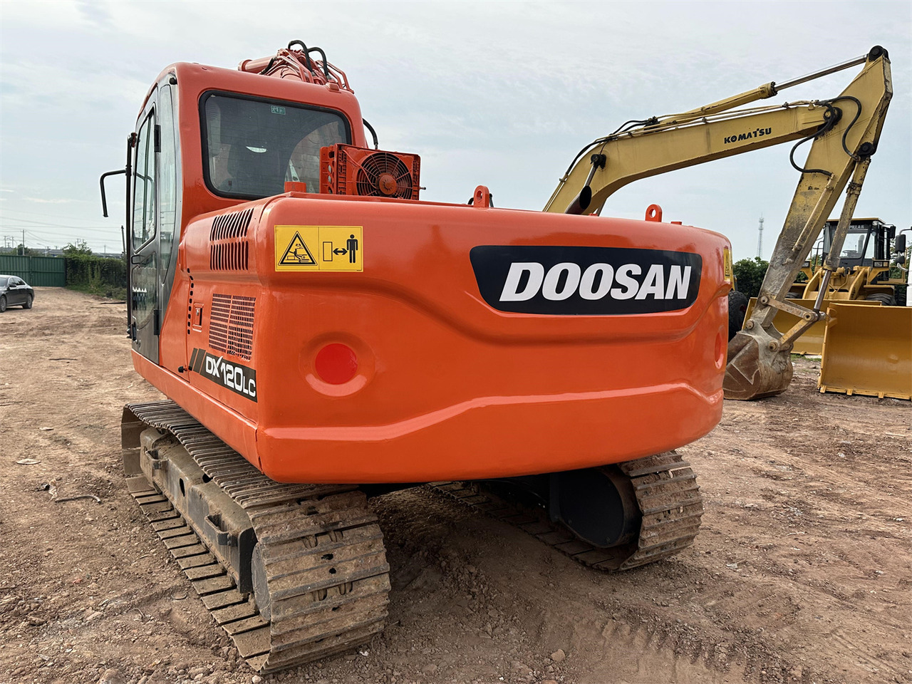 DOOSAN DX120 - Гусеничный экскаватор: фото 4 DOOSAN DX120 - Гусеничный экскаватор: фото 4