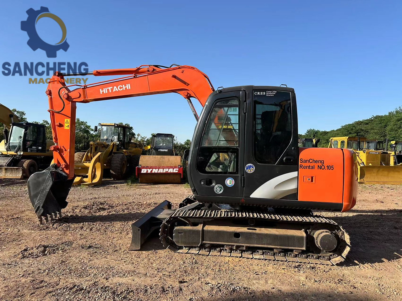 HITACHI ZAXIS ZX70 - Мини-экскаватор: фото 1 HITACHI ZAXIS ZX70 - Мини-экскаватор: фото 1