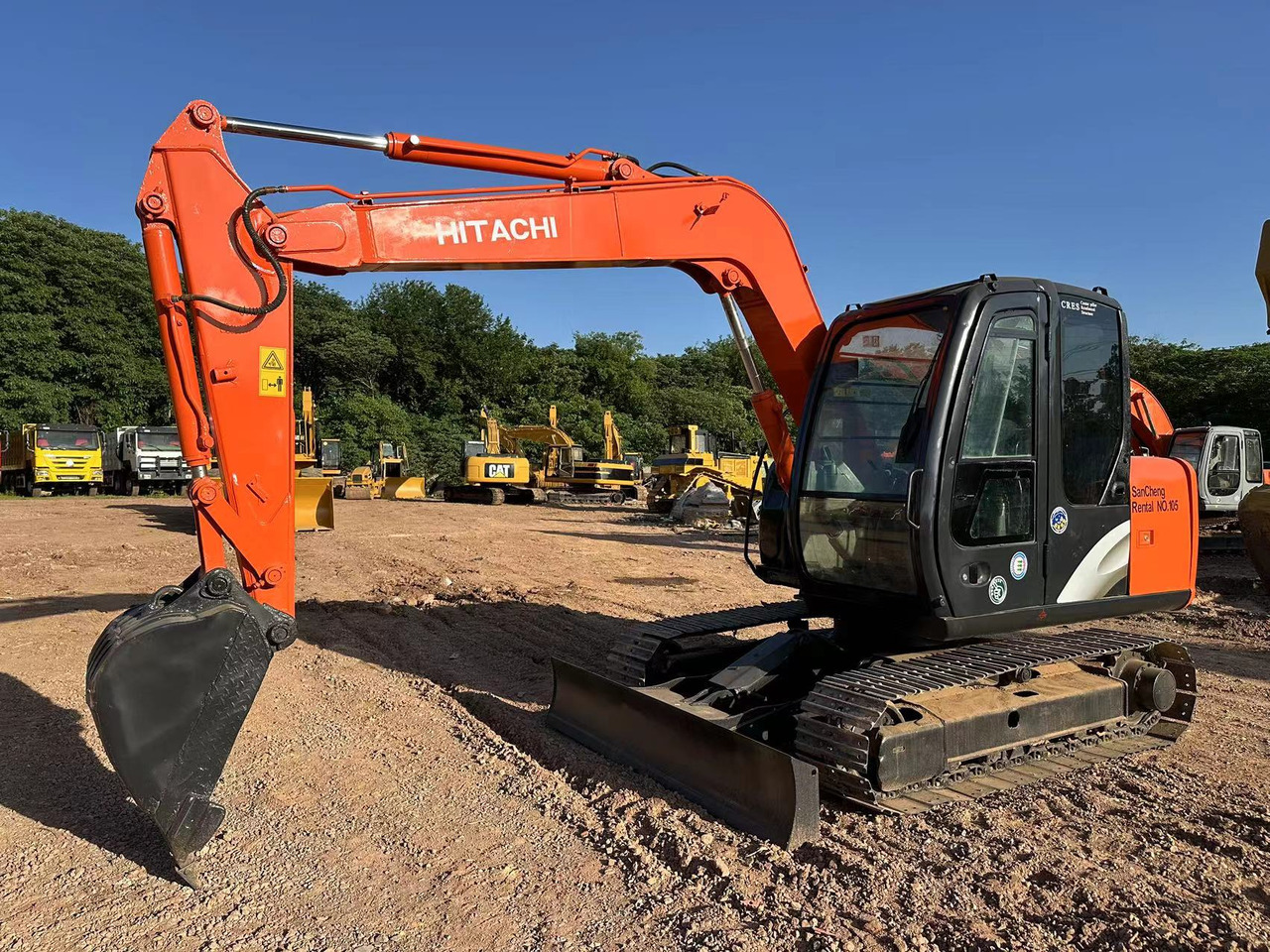 HITACHI ZAXIS ZX70 - Мини-экскаватор: фото 1 HITACHI ZAXIS ZX70 - Мини-экскаватор: фото 1