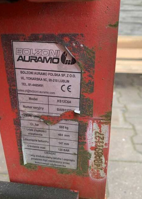 Auramo KS12C6A, Kartonklammer - Захват для Погрузочно-разгрузочной техники: фото 3 Auramo KS12C6A, Kartonklammer - Захват для Погрузочно-разгрузочной техники: фото 3