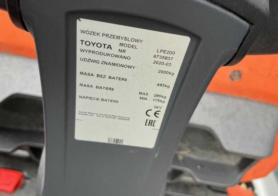 BT LPE200 - Тележка: фото 4 BT LPE200 - Тележка: фото 4