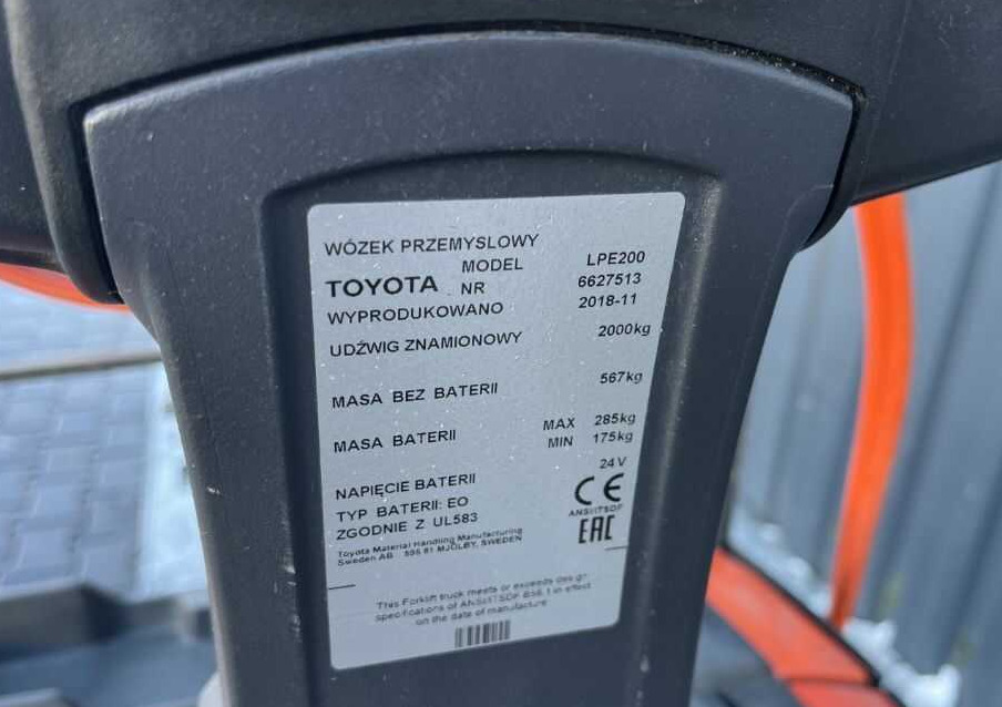 BT LPE200 - Тележка: фото 4 BT LPE200 - Тележка: фото 4