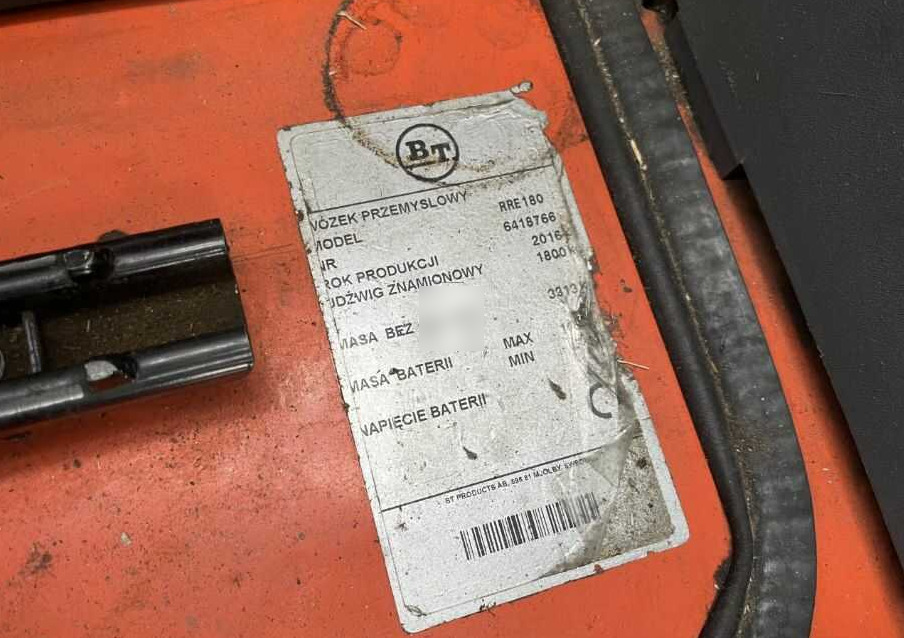 BT RRE180 - Ричтрак: фото 4 BT RRE180 - Ричтрак: фото 4