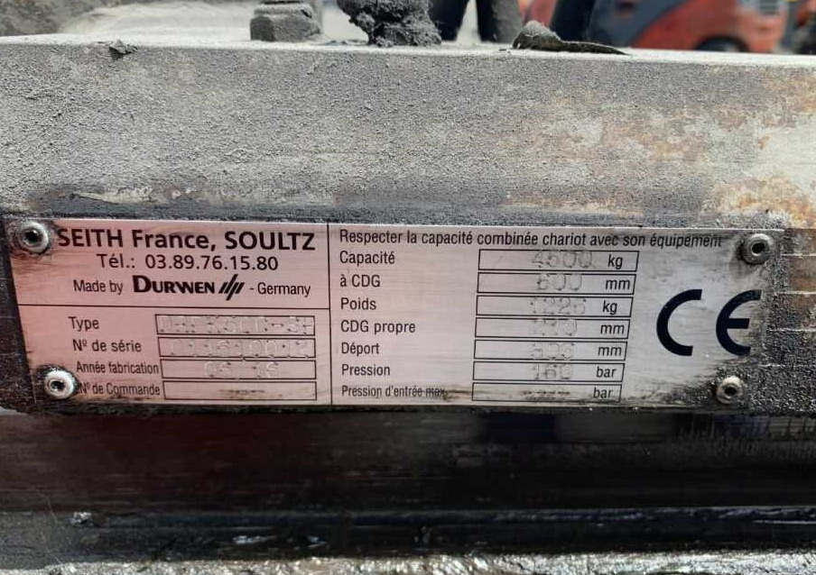 Durwen OS1063 - Вилы для Вилочных погрузчиков: фото 1 Durwen OS1063 - Вилы для Вилочных погрузчиков: фото 1