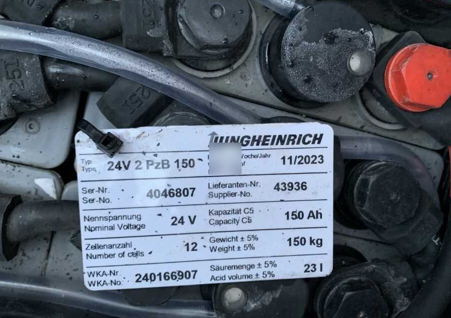 Штабелер Jungheinrich EJC110: фото 7