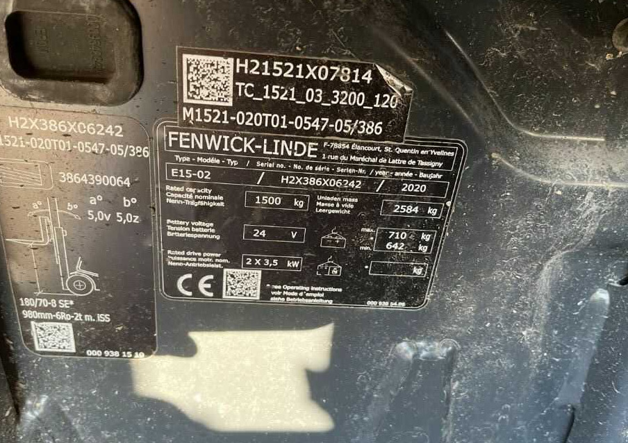 Linde E15-02 - Электропогрузчик: фото 4 Linde E15-02 - Электропогрузчик: фото 4