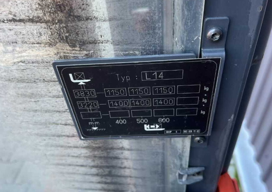 Linde L14 - Штабелер: фото 5 Linde L14 - Штабелер: фото 5