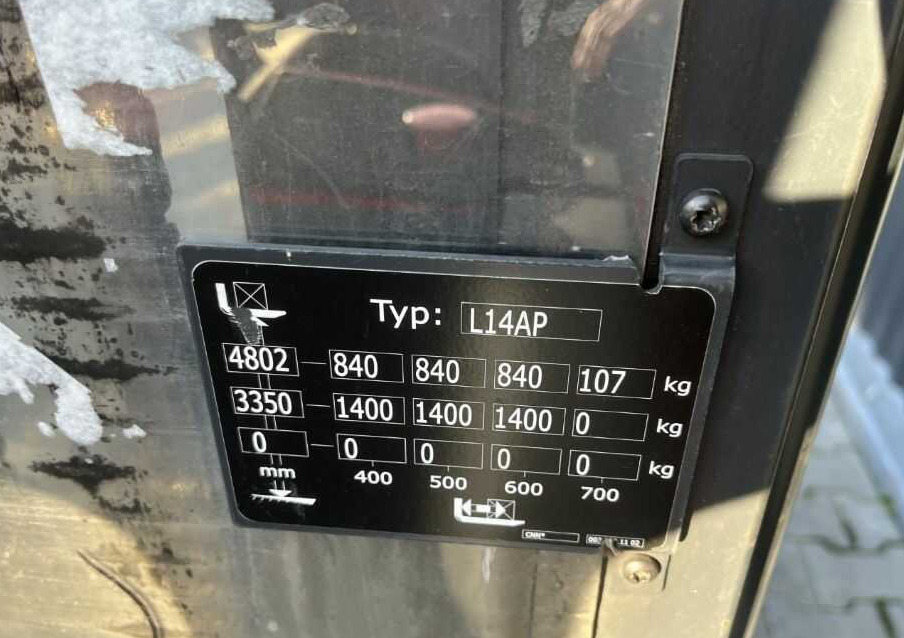 Linde L14AP - Штабелер: фото 5 Linde L14AP - Штабелер: фото 5