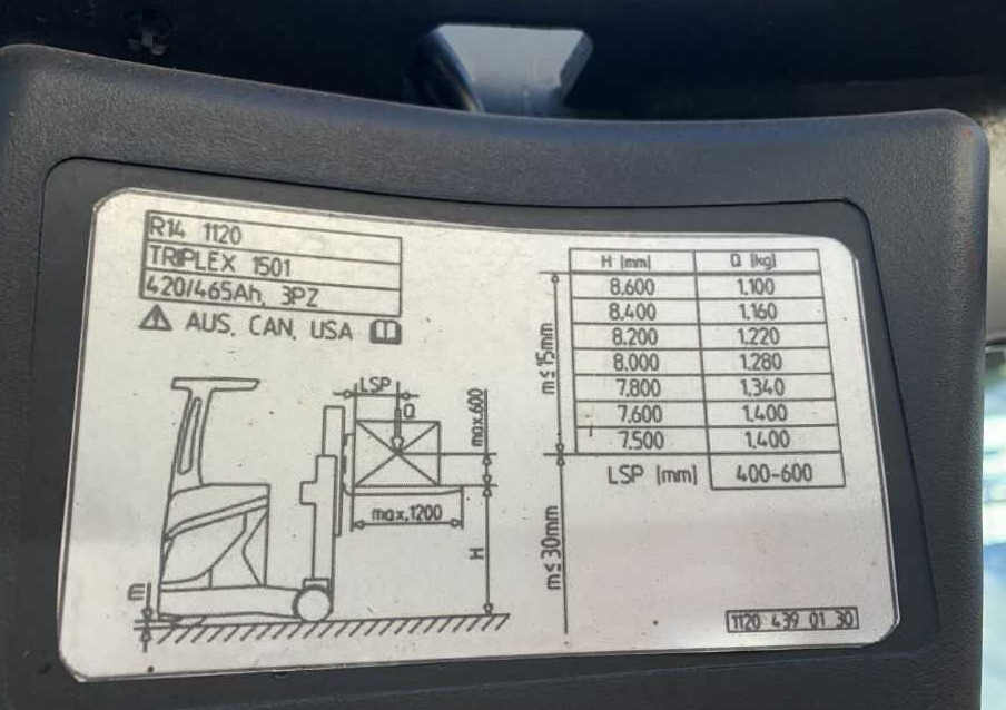 Linde R14-01 - Ричтрак: фото 3 Linde R14-01 - Ричтрак: фото 3