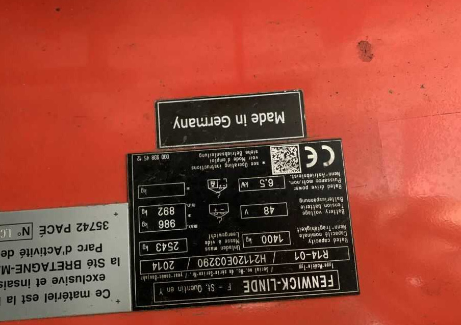 Linde R14-01 - Ричтрак: фото 4 Linde R14-01 - Ричтрак: фото 4