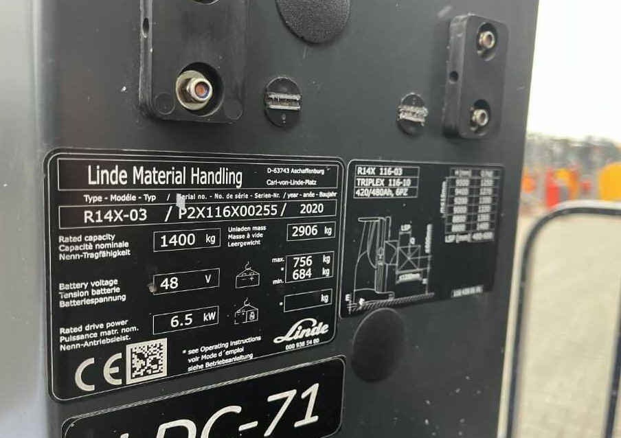 Linde R14X-03 - Ричтрак: фото 4 Linde R14X-03 - Ричтрак: фото 4