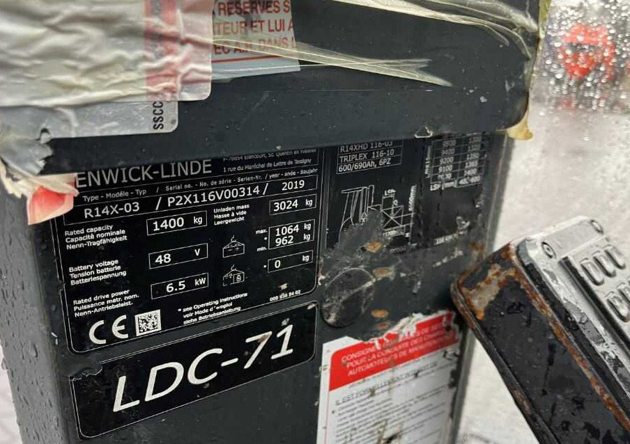 Linde R14X - Ричтрак: фото 4 Linde R14X - Ричтрак: фото 4