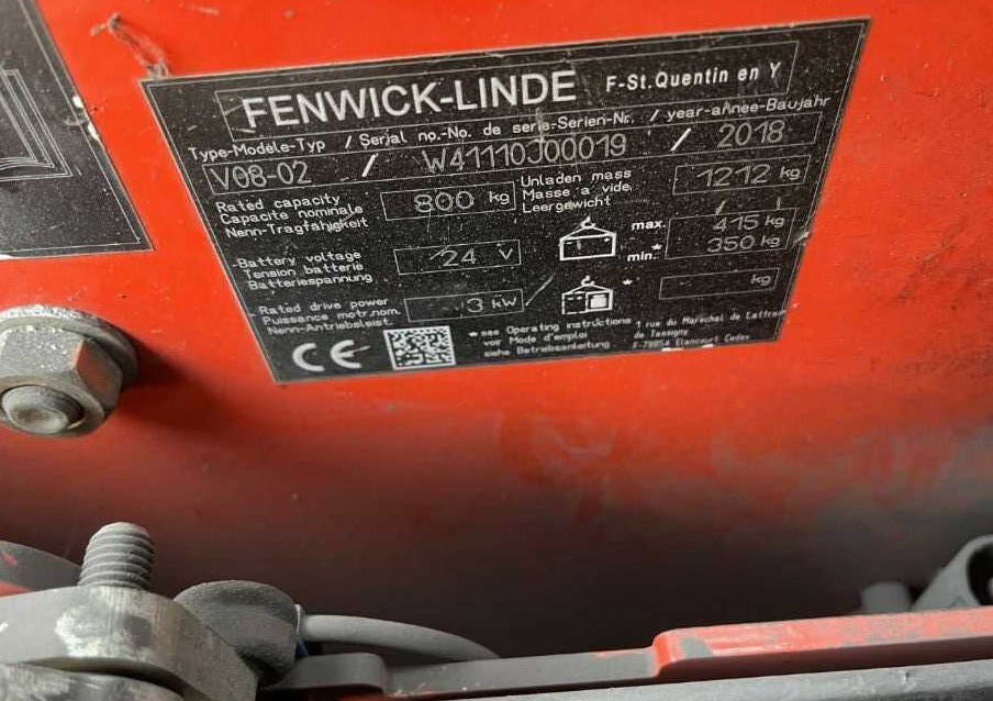 Linde V08-02 - Сборщик заказов: фото 4 Linde V08-02 - Сборщик заказов: фото 4