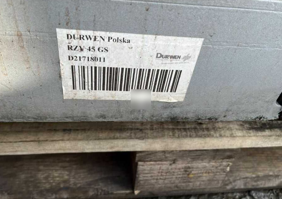 Durwen RZV45 - Навесное оборудование: фото 5 Durwen RZV45 - Навесное оборудование: фото 5