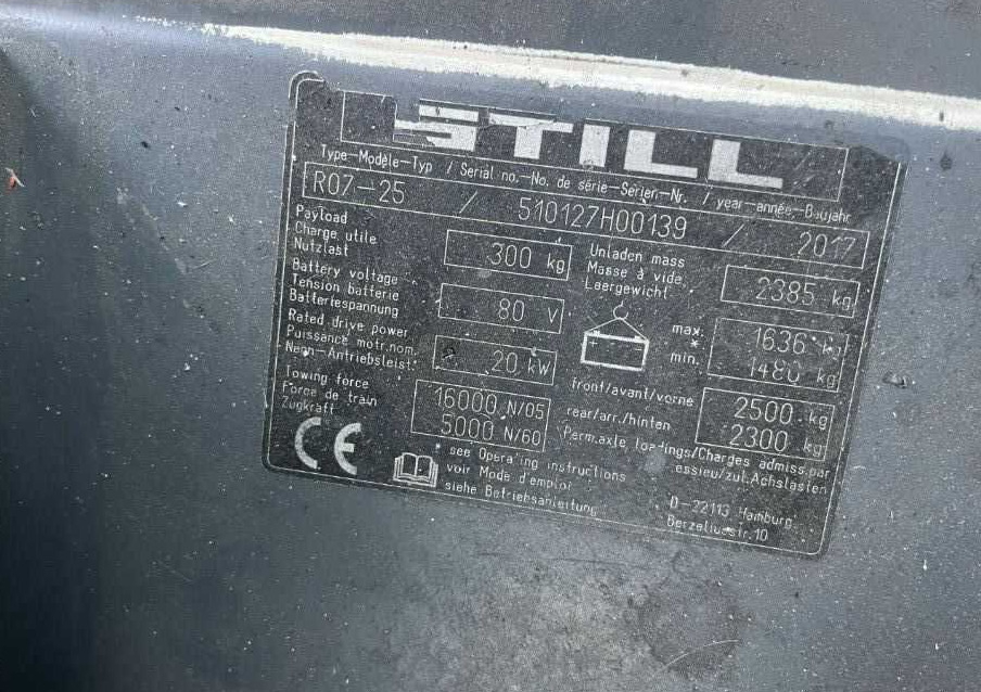 Still R07-25 - Складской тягач: фото 4 Still R07-25 - Складской тягач: фото 4