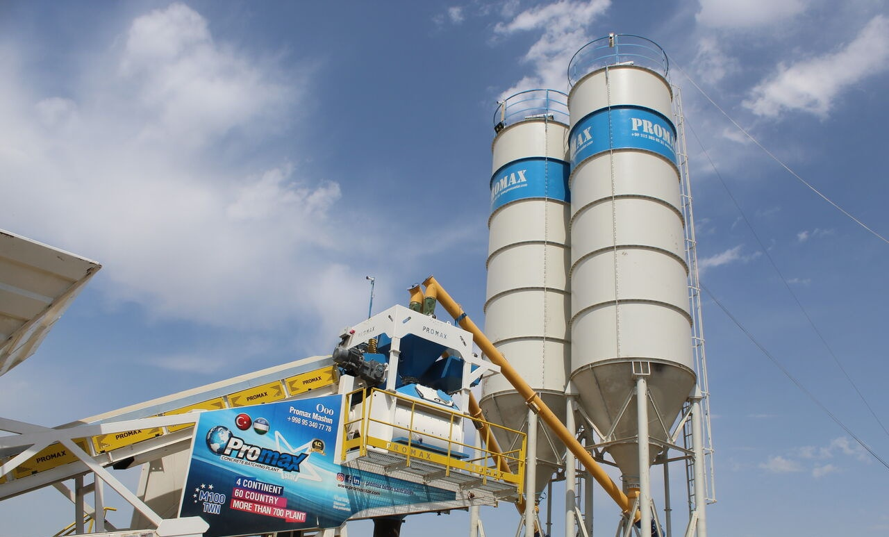Promax 100 tons cement silo delivery from stock - Силос для цемента: фото 1 Promax 100 tons cement silo delivery from stock - Силос для цемента: фото 1