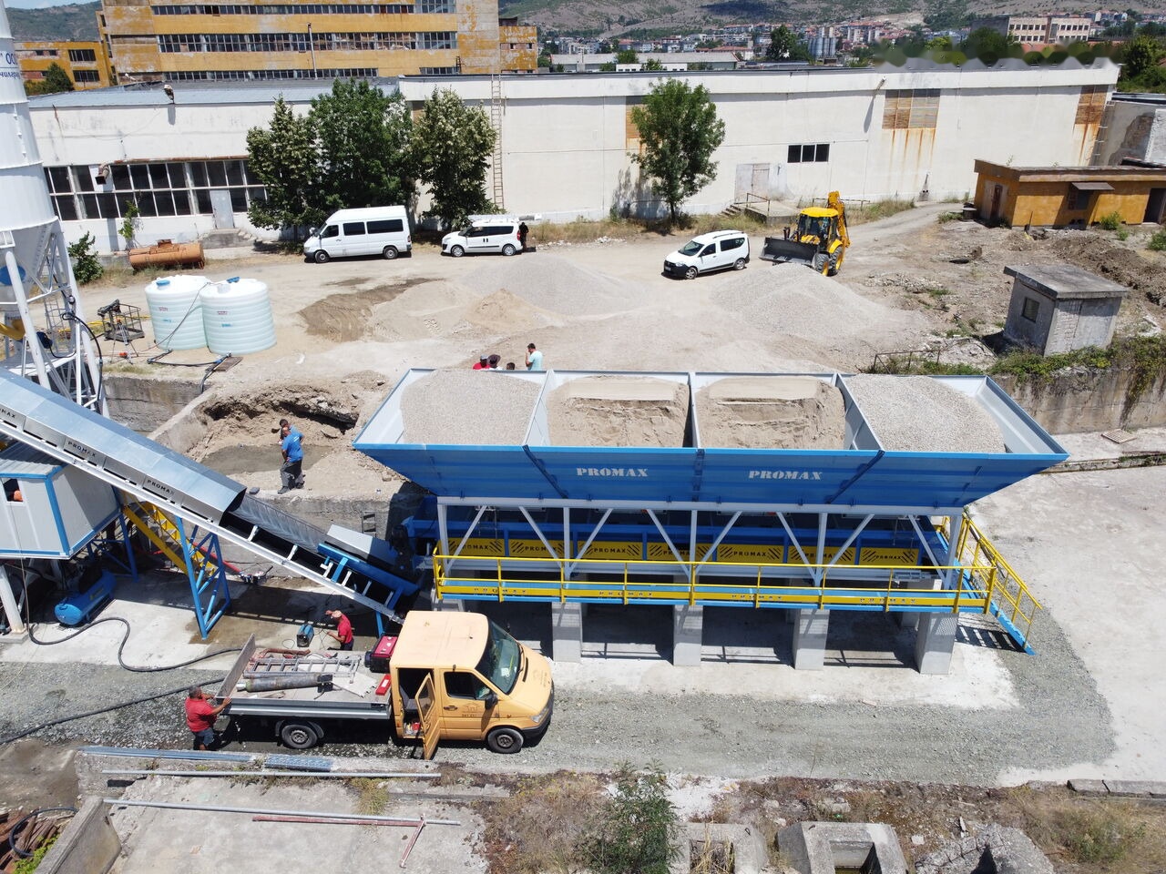Новый Бетонный завод Promax Compact Concrete Batching Plant C100-TWN-LINE (100m3/h): фото 14