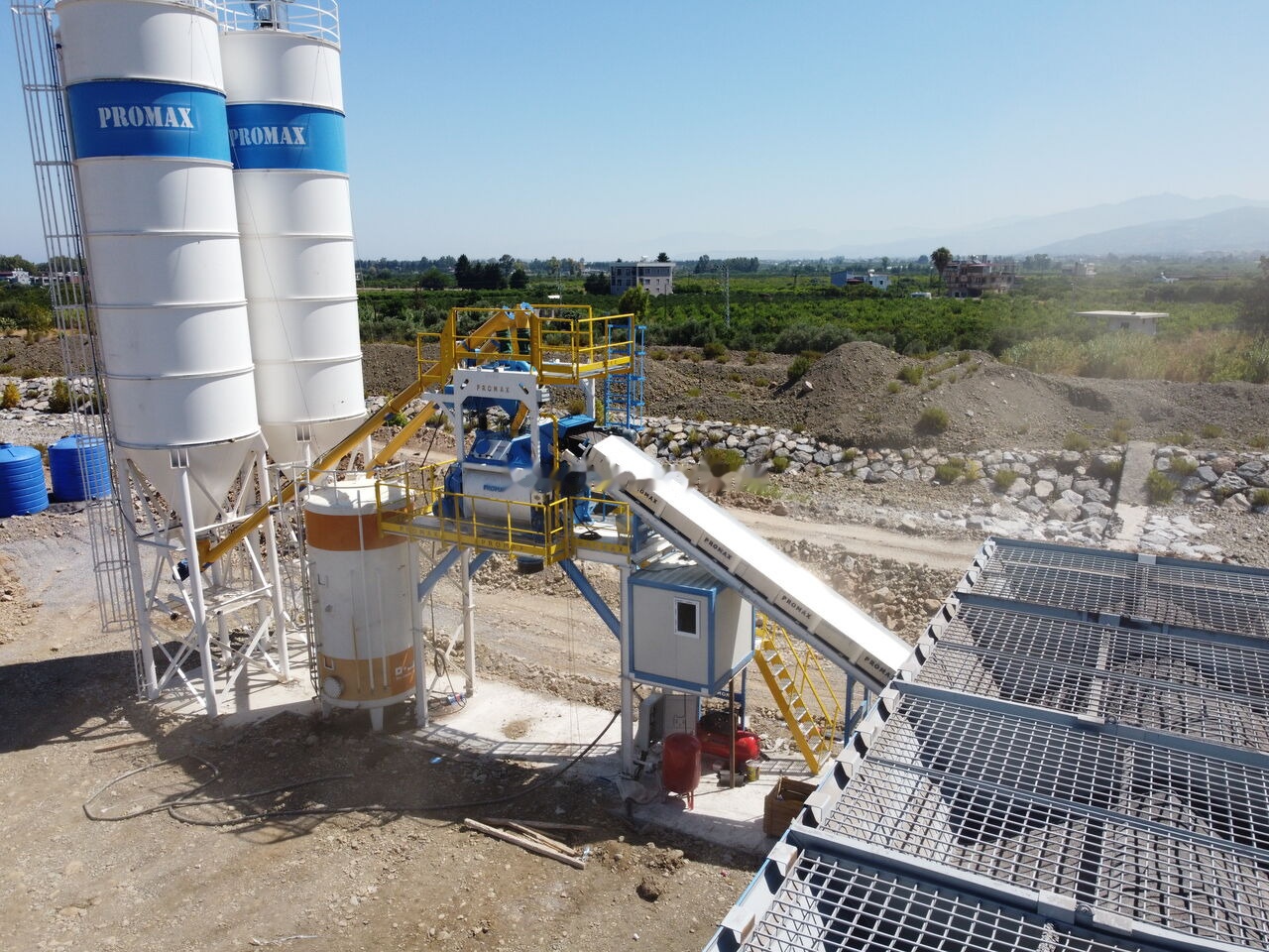 Новый Бетонный завод Promax Compact Concrete Batching Plant C100-TWN-LINE (100m3/h): фото 6