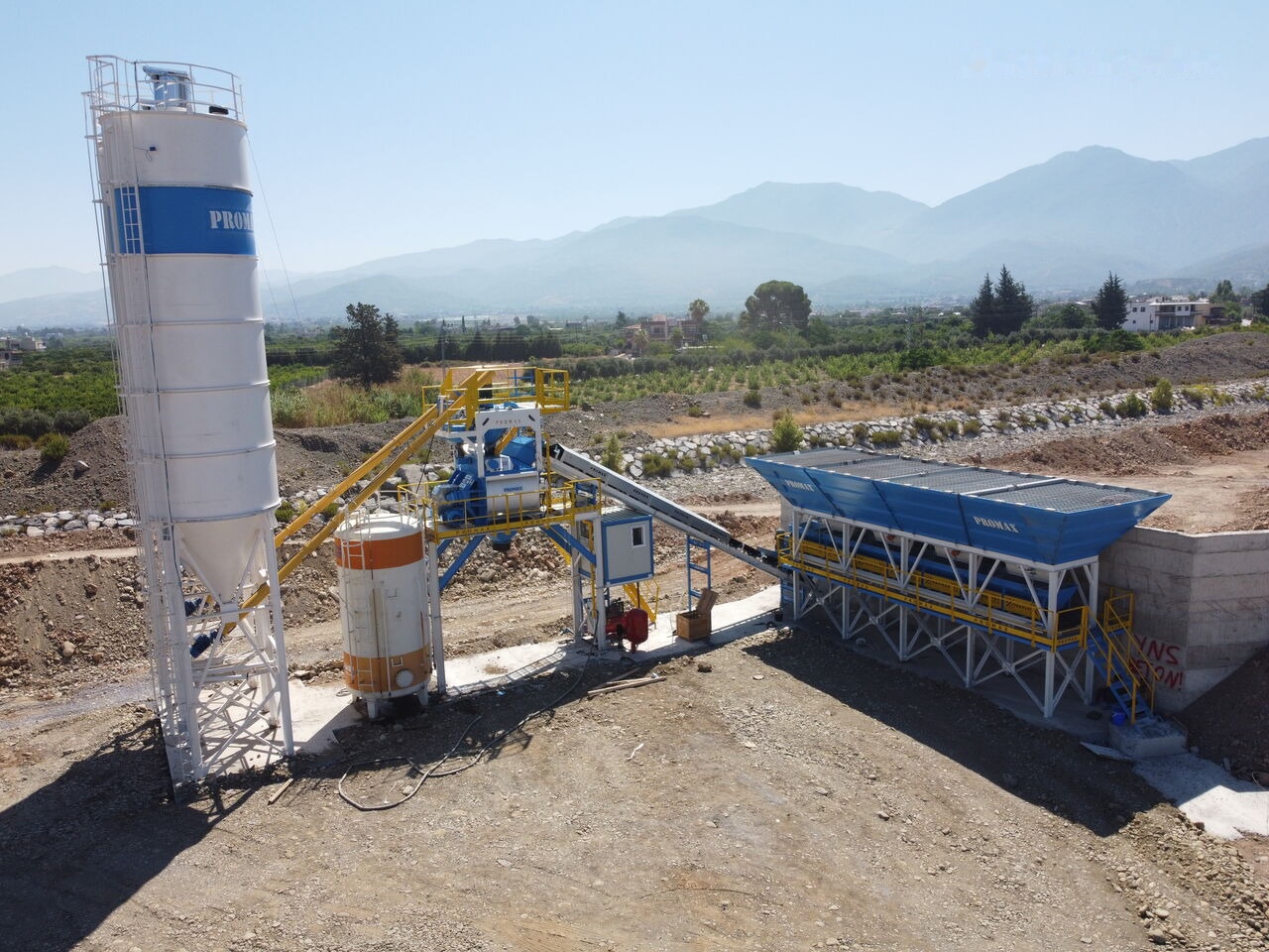 Новый Бетонный завод Promax Compact Concrete Batching Plant C100-TWN-LINE (100m3/h): фото 5