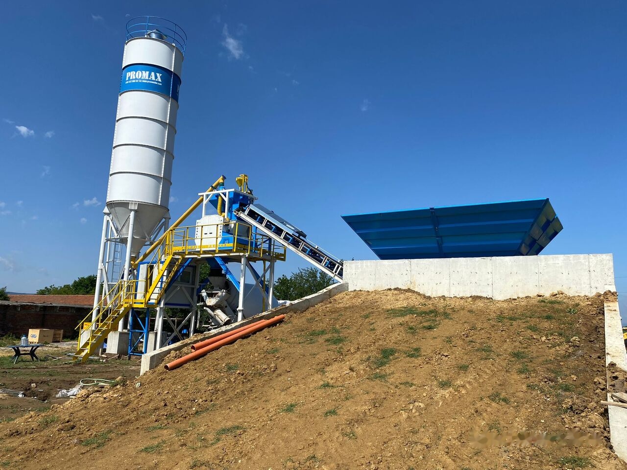 Новый Бетонный завод Promax Compact Concrete Batching Plant PROMAX C60-SNG PLUS (60m³/h): фото 15