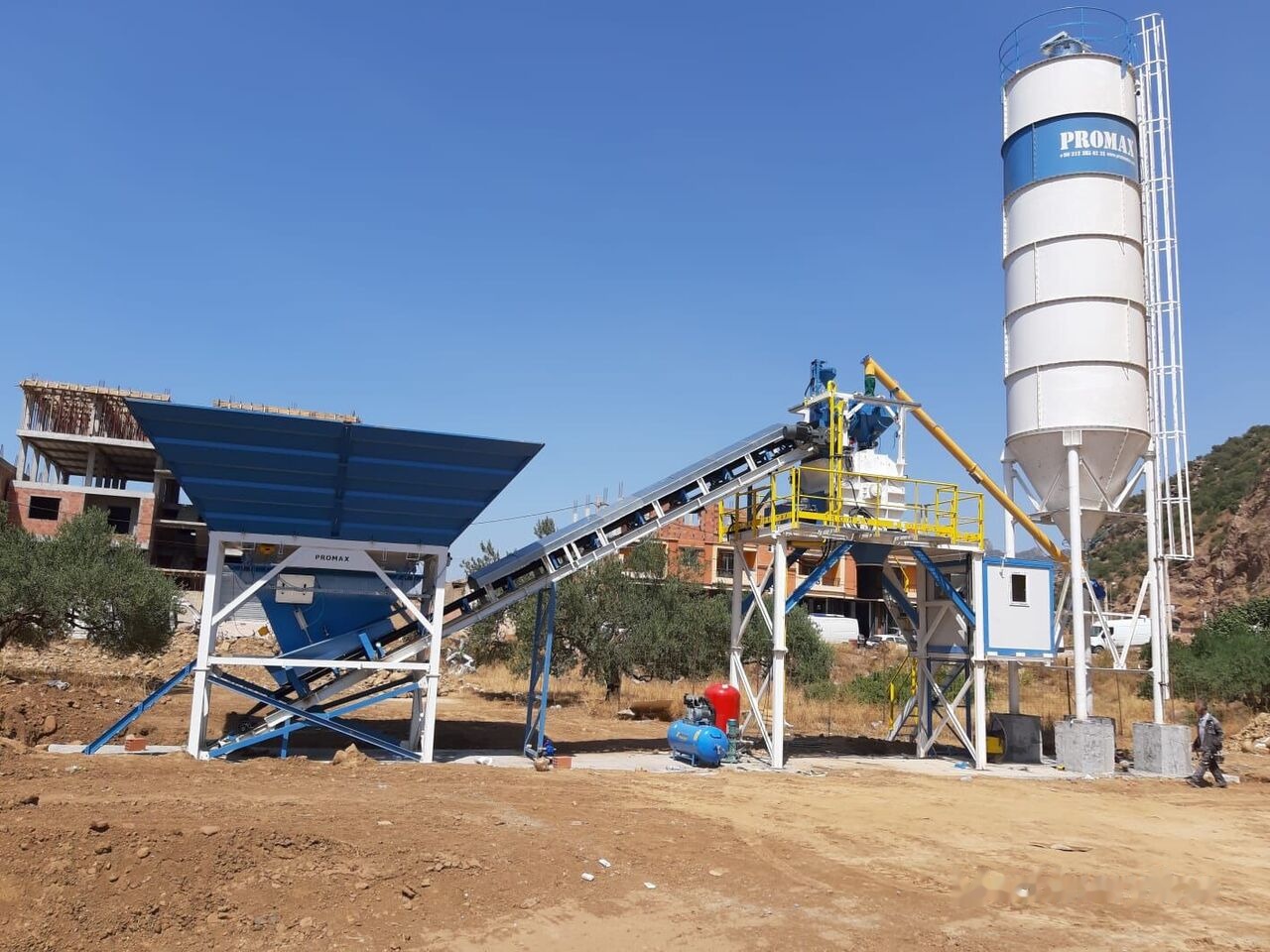 Новый Бетонный завод Promax Compact Concrete Batching Plant PROMAX C60-SNG PLUS (60m³/h): фото 9
