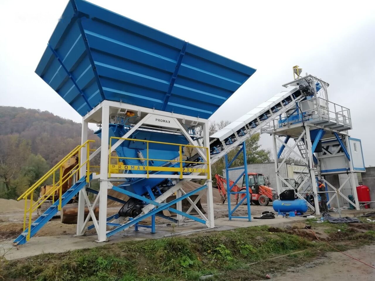 Новый Бетонный завод Promax Compact Concrete Batching Plant PROMAX C60-SNG PLUS (60m³/h): фото 5