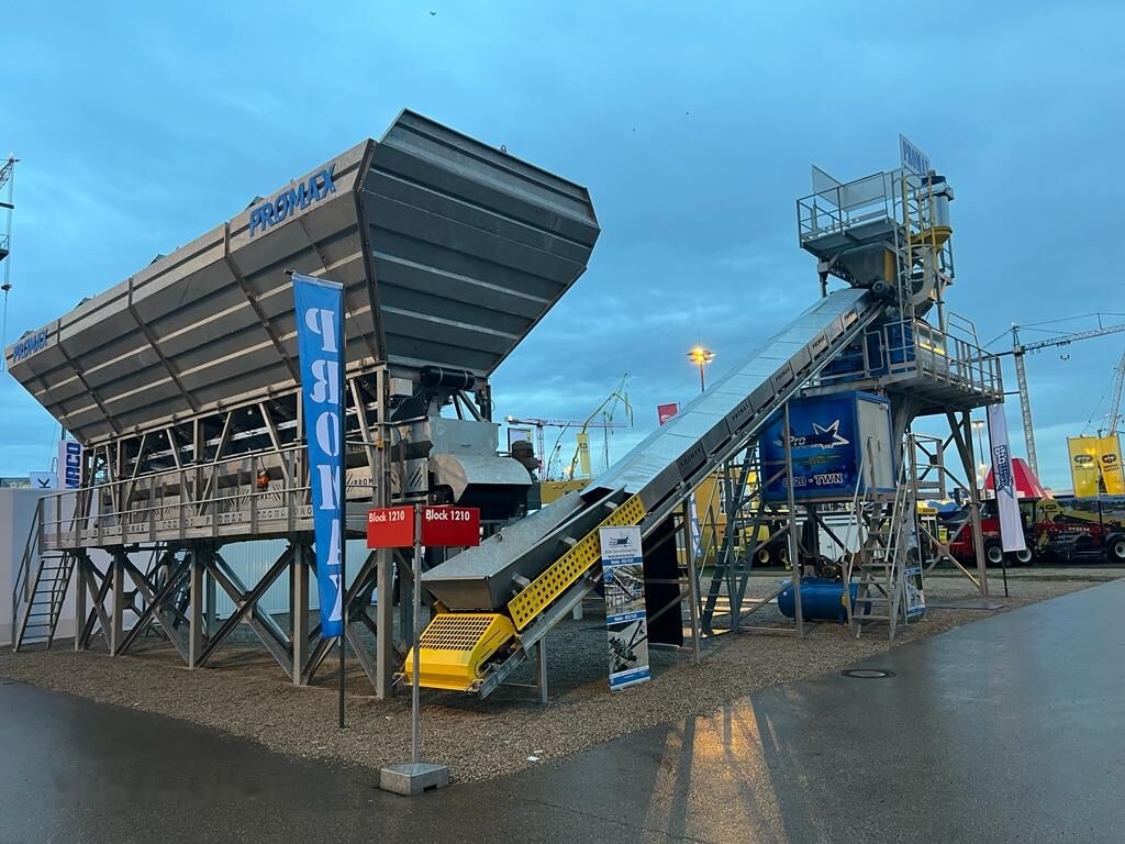 Promax GALVANIZED Compact Concrete Batching Plant C120-TWN-LINE (120m3/ - Силос для цемента: фото 1 Promax GALVANIZED Compact Concrete Batching Plant C120-TWN-LINE (120m3/ - Силос для цемента: фото 1
