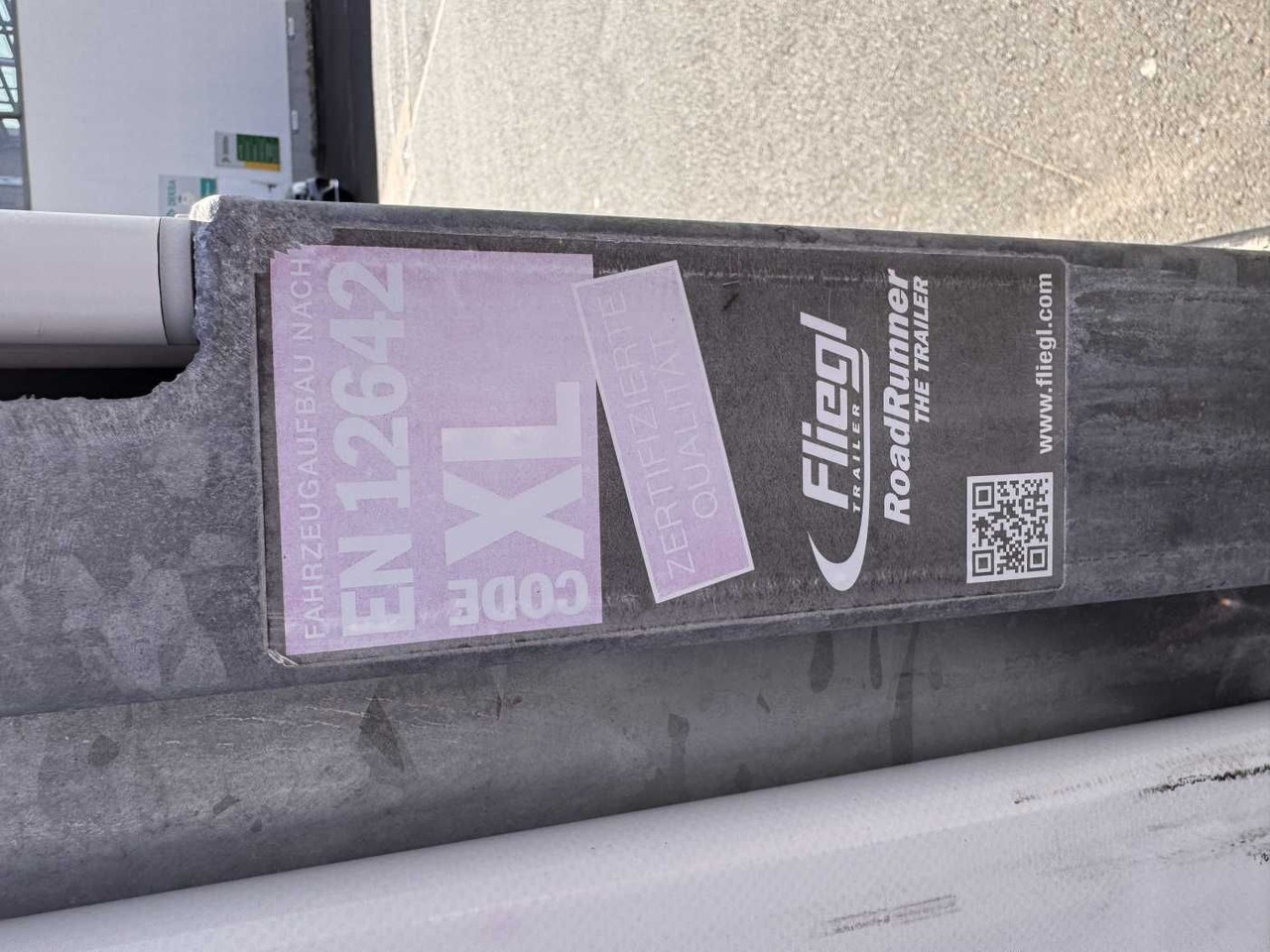 Тентованный полуприцеп Fliegl SDS 350 Schiebeplane+Verdeck XL SAF 20.900Km: фото 9