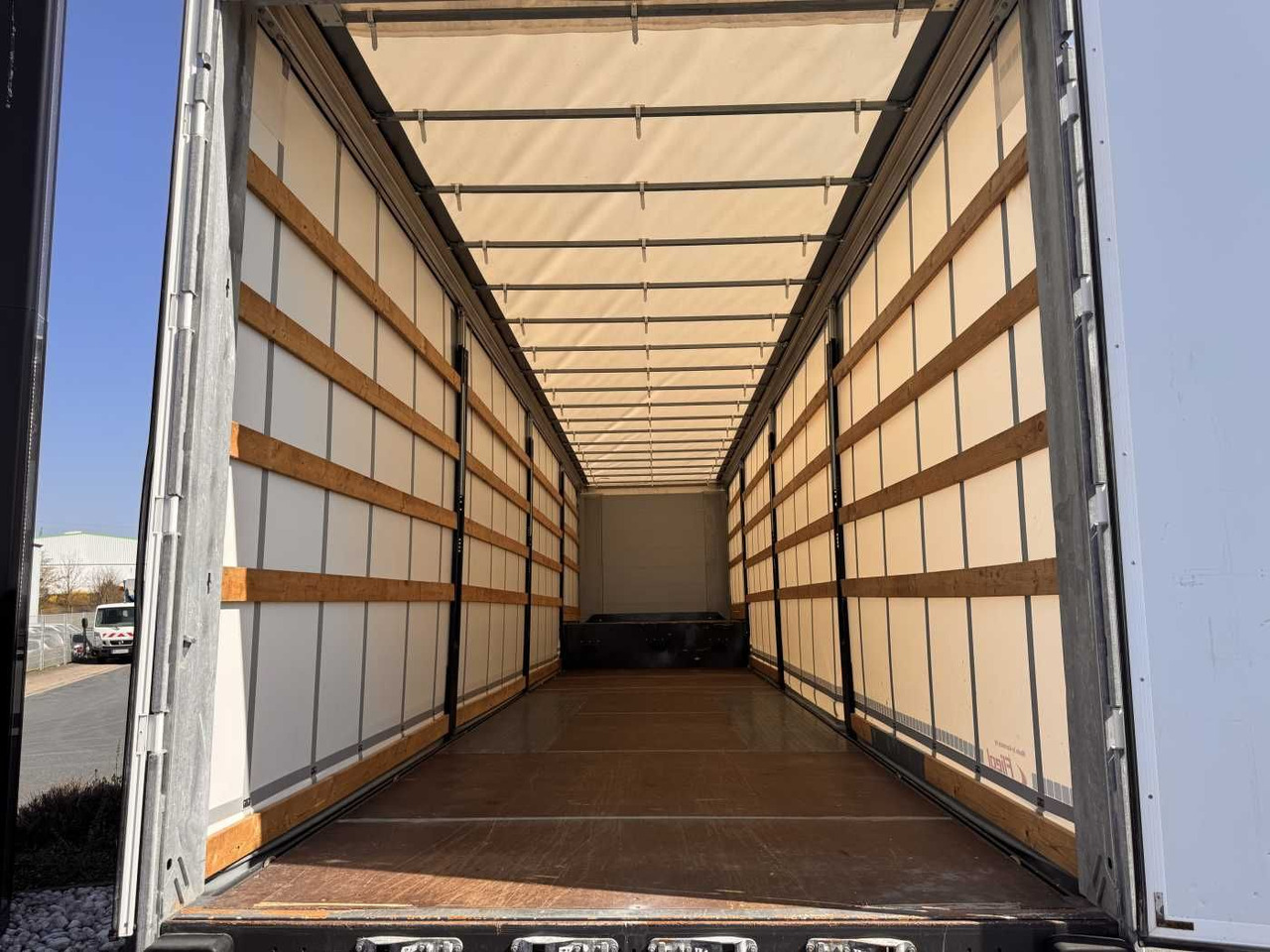 Тентованный полуприцеп Fliegl SDS 350 Schiebeplane+Verdeck XL SAF 20.900Km: фото 10