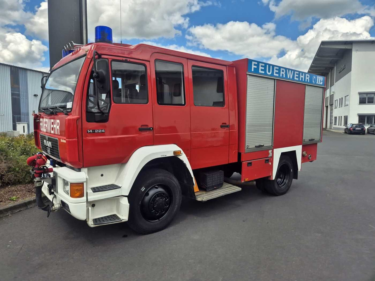 MAN 14.224 4x4 TLF 16/29 Tanklöschfahrzeug Feuerwehr - Грузовик: фото 3 MAN 14.224 4x4 TLF 16/29 Tanklöschfahrzeug Feuerwehr - Грузовик: фото 3
