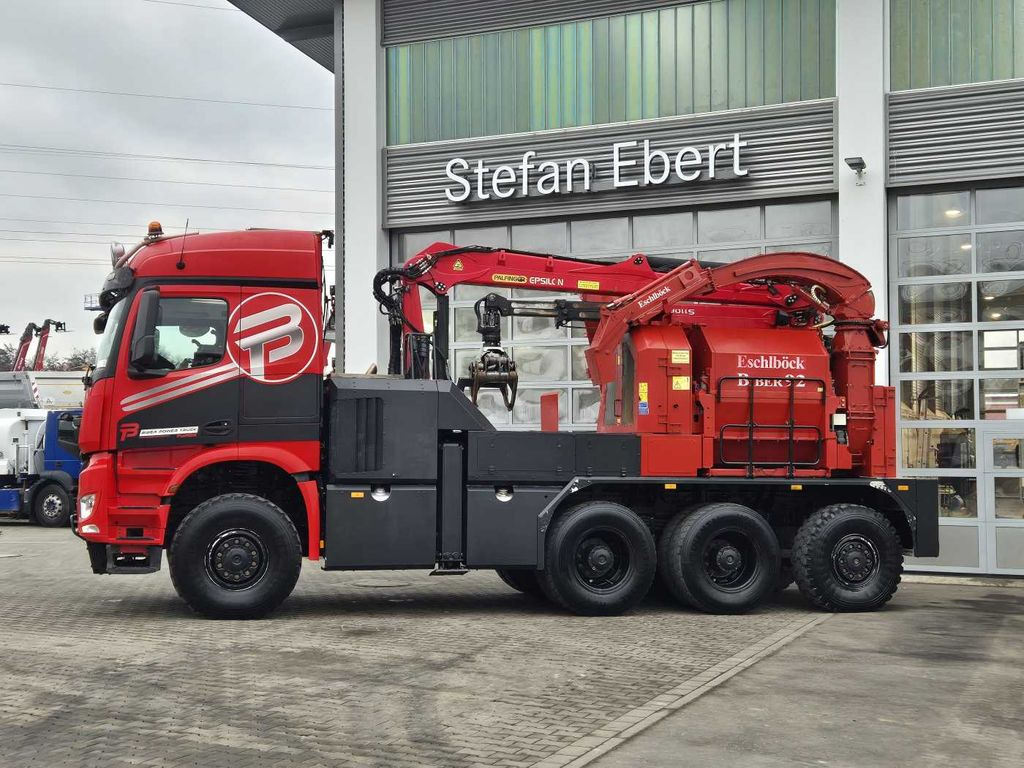 Mercedes-Benz TUROX 8x8 Eschlböck Biber 92 Holzhacker / 1.512h - Грузовик: фото 2 Mercedes-Benz TUROX 8x8 Eschlböck Biber 92 Holzhacker / 1.512h - Грузовик: фото 2