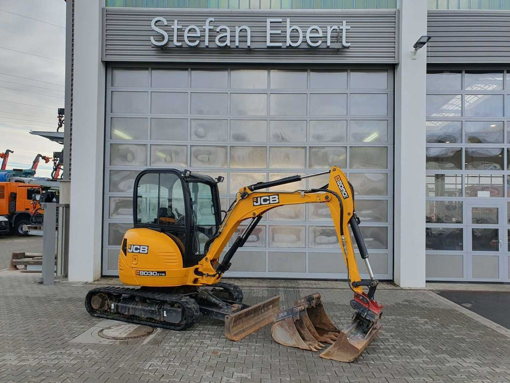 JCB 8030 ZTS / MS03 / 1.328h / 2019 / Löffelpaket - Мини-экскаватор: фото 1 JCB 8030 ZTS / MS03 / 1.328h / 2019 / Löffelpaket - Мини-экскаватор: фото 1