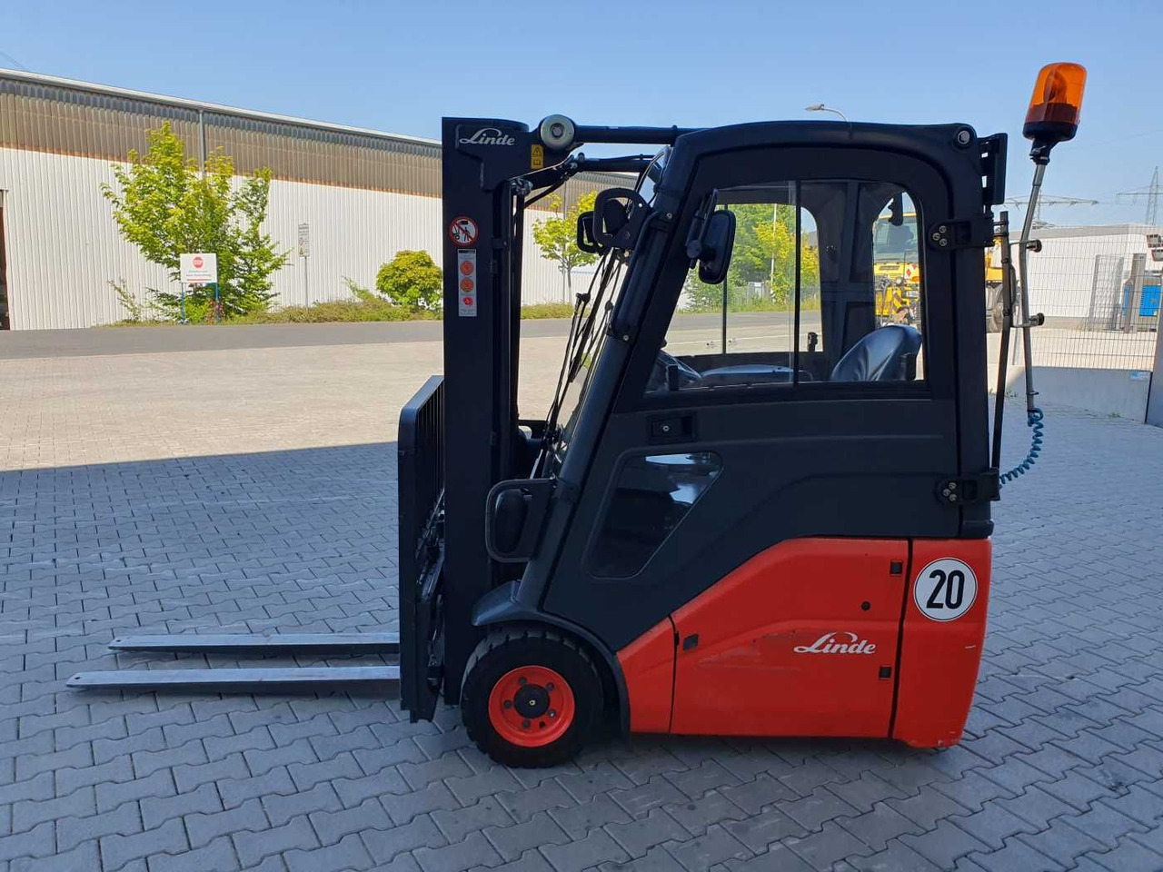 Электропогрузчик Linde E14 - 01 / Triplex: 4.10m! / SS / nur 1.003h!: фото 7