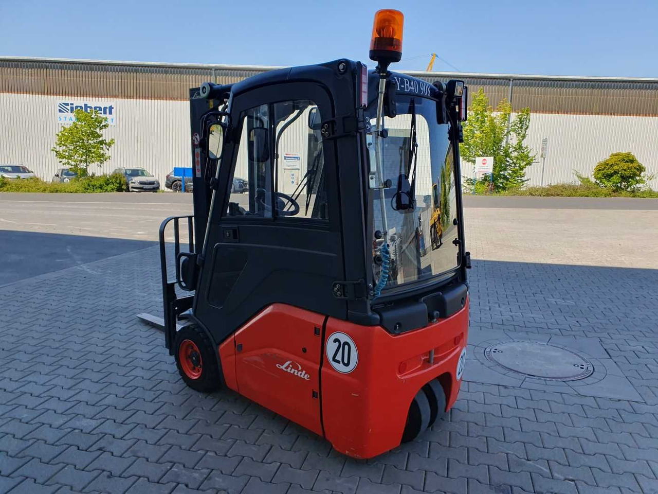 Электропогрузчик Linde E14 - 01 / Triplex: 4.10m! / SS / nur 1.003h!: фото 6