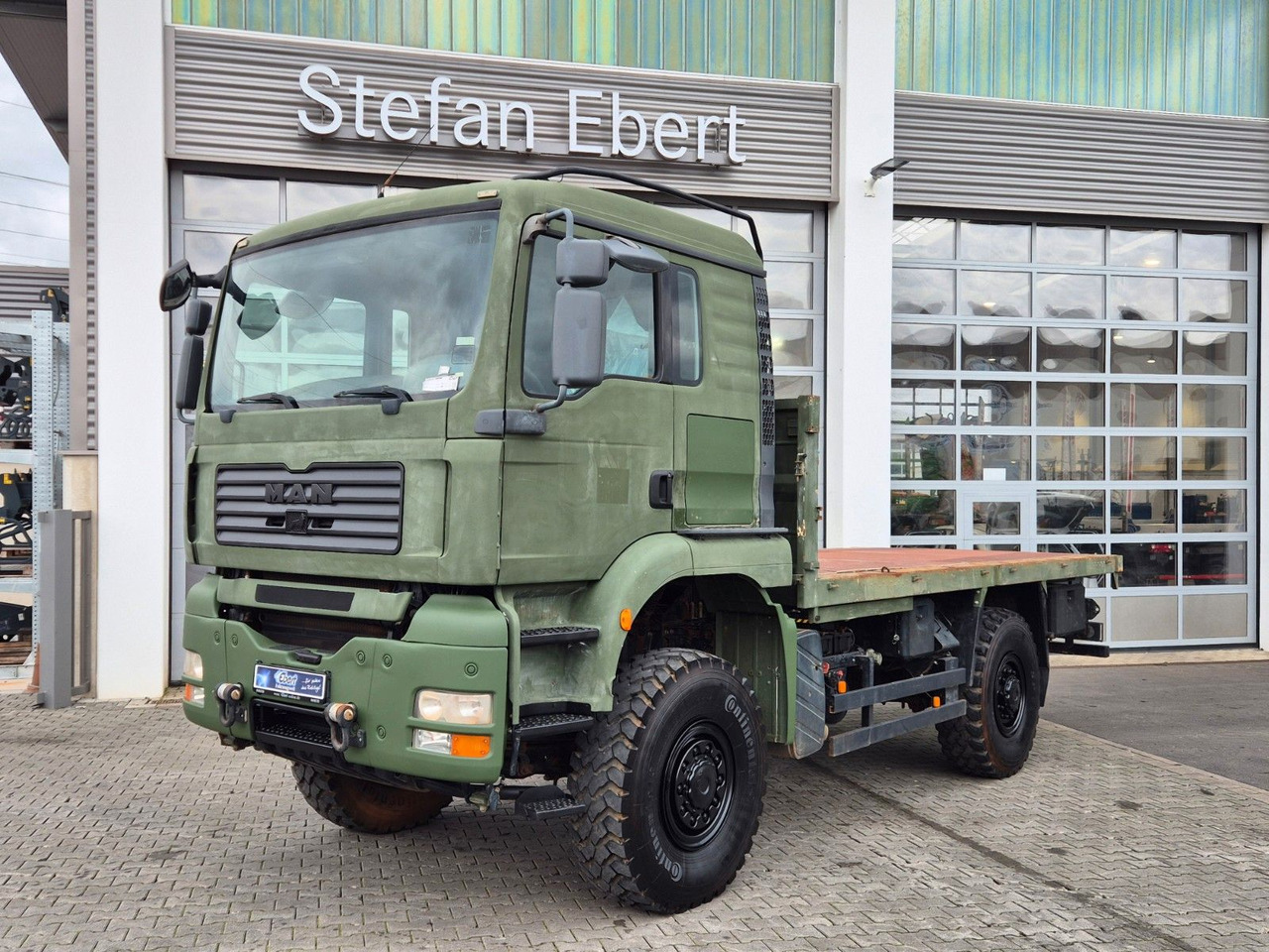 MAN TGA 18.360 4x4 BB Pritsche Single Bereifung - Грузовик бортовой/ Платформа: фото 1 MAN TGA 18.360 4x4 BB Pritsche Single Bereifung - Грузовик бортовой/ Платформа: фото 1