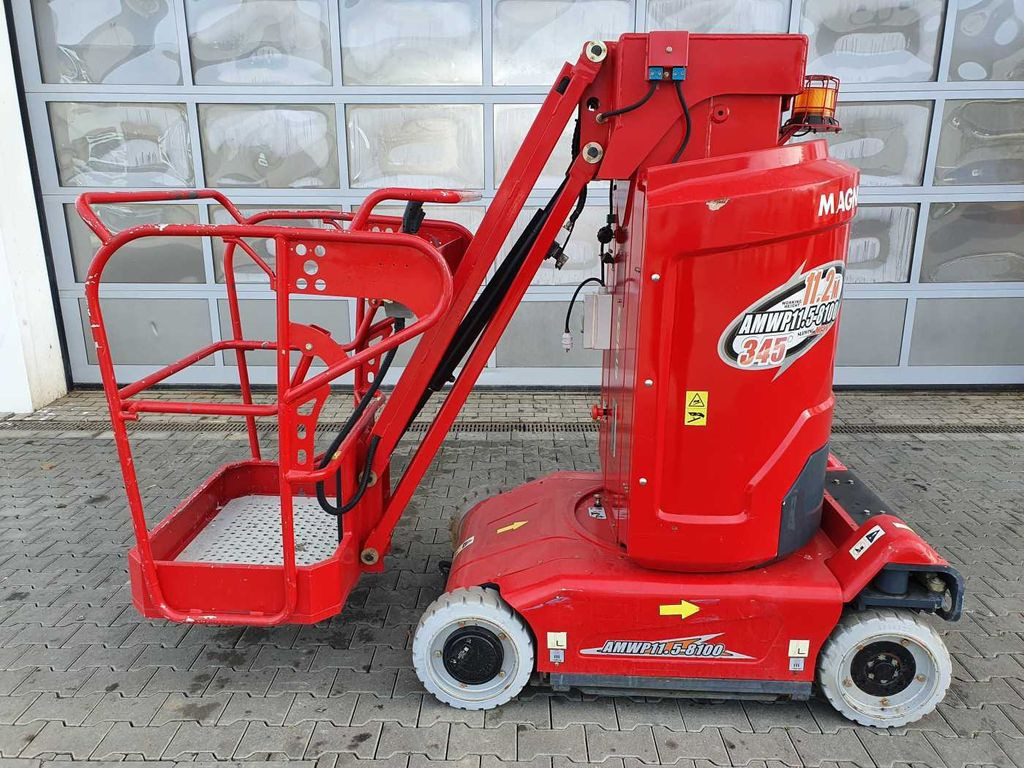 Magni AMWP 11.5-8100 / MJP11.5AC / 11,2m / 179h! Magni AMWP 11.5-8100 / MJP11.5AC / 11,2m / 179h! - Вертикальный мачтовый подъемник: фото 2 Magni AMWP 11.5-8100 / MJP11.5AC / 11,2m / 179h! Magni AMWP 11.5-8100 / MJP11.5AC / 11,2m / 179h! - Вертикальный мачтовый подъемник: фото 2