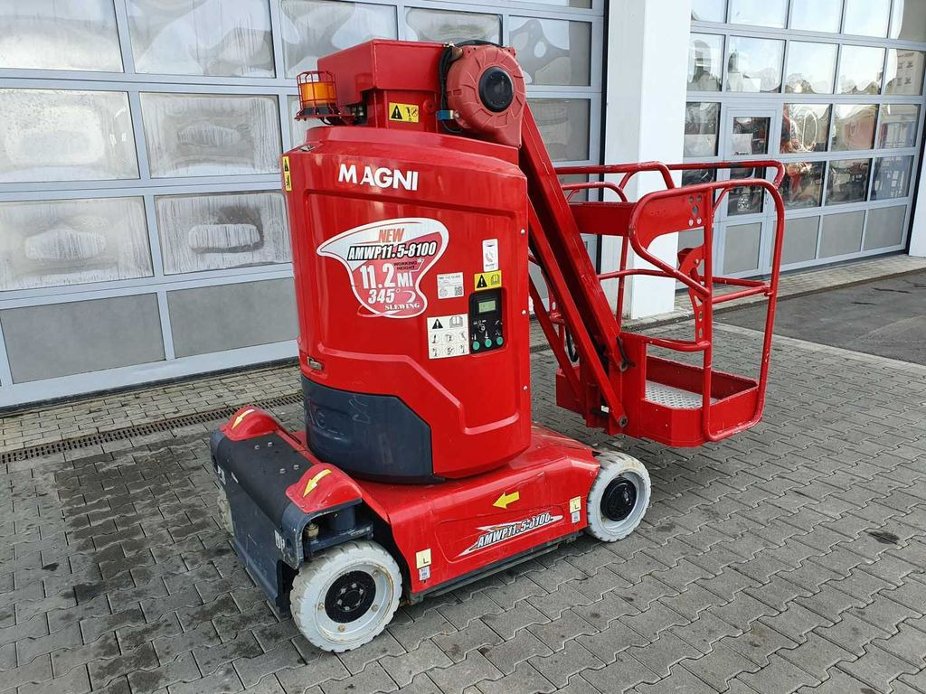 Magni AMWP 11.5-8100 / MJP11.5AC / 11,2m / 179h! Magni AMWP 11.5-8100 / MJP11.5AC / 11,2m / 179h! - Вертикальный мачтовый подъемник: фото 5 Magni AMWP 11.5-8100 / MJP11.5AC / 11,2m / 179h! Magni AMWP 11.5-8100 / MJP11.5AC / 11,2m / 179h! - Вертикальный мачтовый подъемник: фото 5