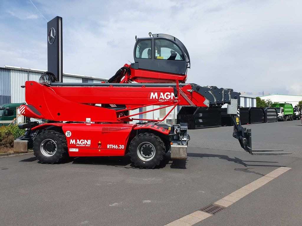 Телескопический погрузчик Magni RTH 6.30 SH Highlift - Kabine / 30m / Funk: фото 6