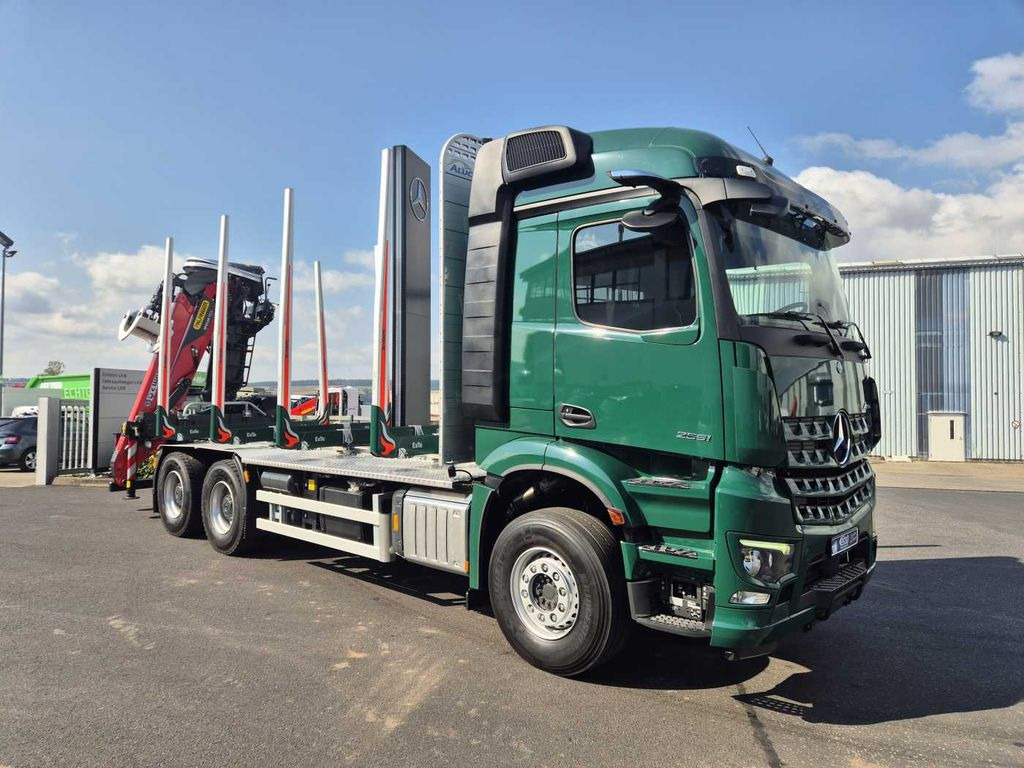 Mercedes-Benz Arocs 2651 L 6x4 Kran Epsilon TZ 12-86 Retarder - Лесовоз, Автоманипулятор: фото 2 Mercedes-Benz Arocs 2651 L 6x4 Kran Epsilon TZ 12-86 Retarder - Лесовоз, Автоманипулятор: фото 2