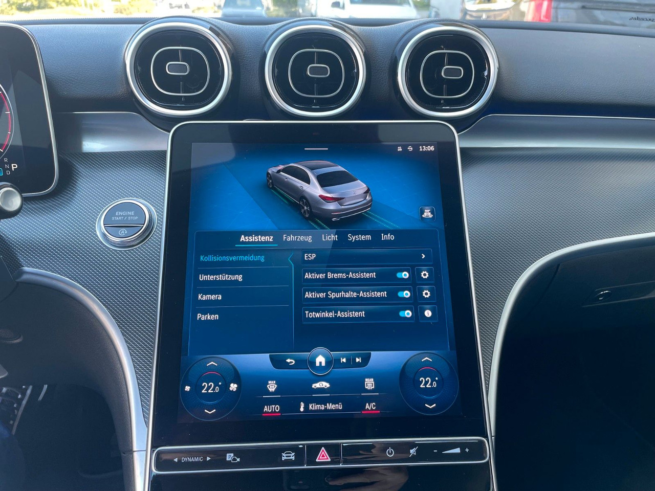 Седан Mercedes-Benz C 220 d AVANTGARDE R-Kamera+Carplay+TotW+Ambient: фото 18