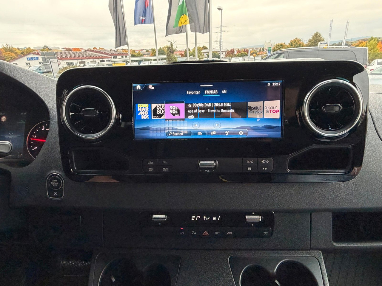 Тентованный фургон, Грузопассажирский фургон Mercedes-Benz Sprinter 317 CDI 3665 9G DoKa AHK Klima Kamera: фото 13