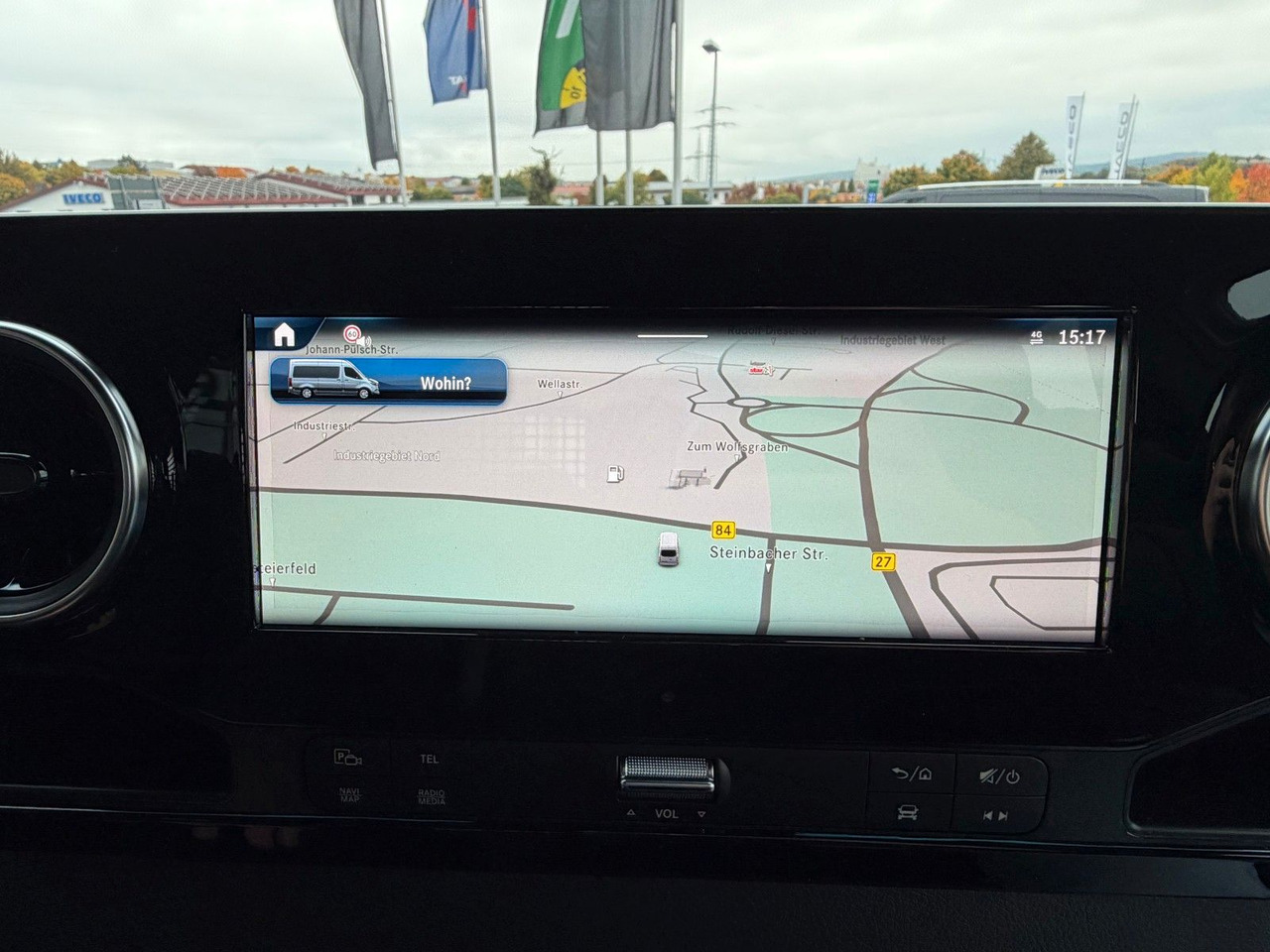 Тентованный фургон, Грузопассажирский фургон Mercedes-Benz Sprinter 317 CDI 3665 9G DoKa AHK Klima Kamera: фото 15