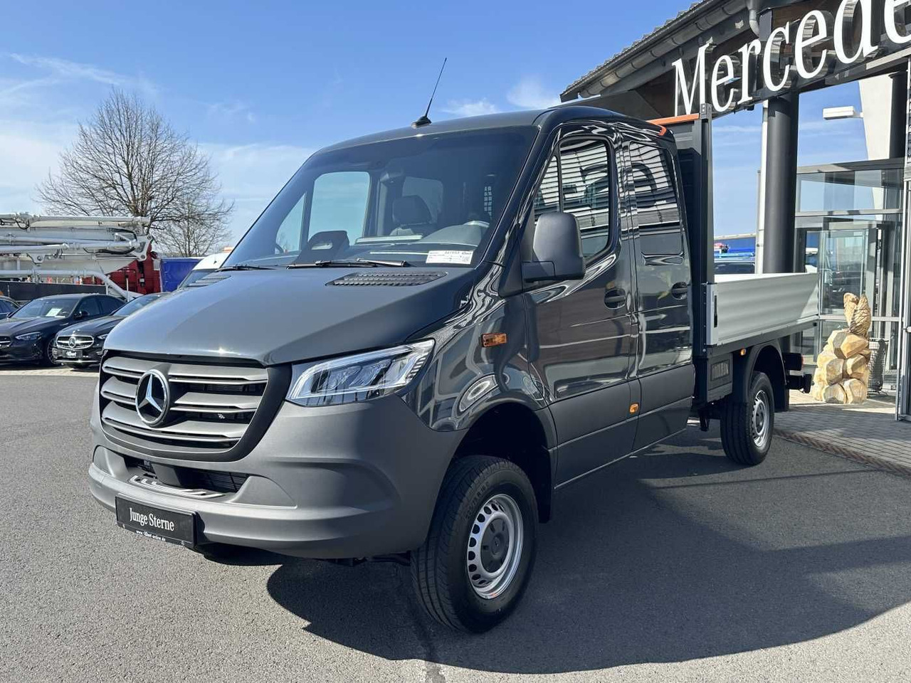 Mercedes-Benz Sprinter 319 CDI DoKa 3665 4x4 Klima AHK LED - Малотоннажный бортовой грузовик, Грузопассажирский фургон: фото 3 Mercedes-Benz Sprinter 319 CDI DoKa 3665 4x4 Klima AHK LED - Малотоннажный бортовой грузовик, Грузопассажирский фургон: фото 3