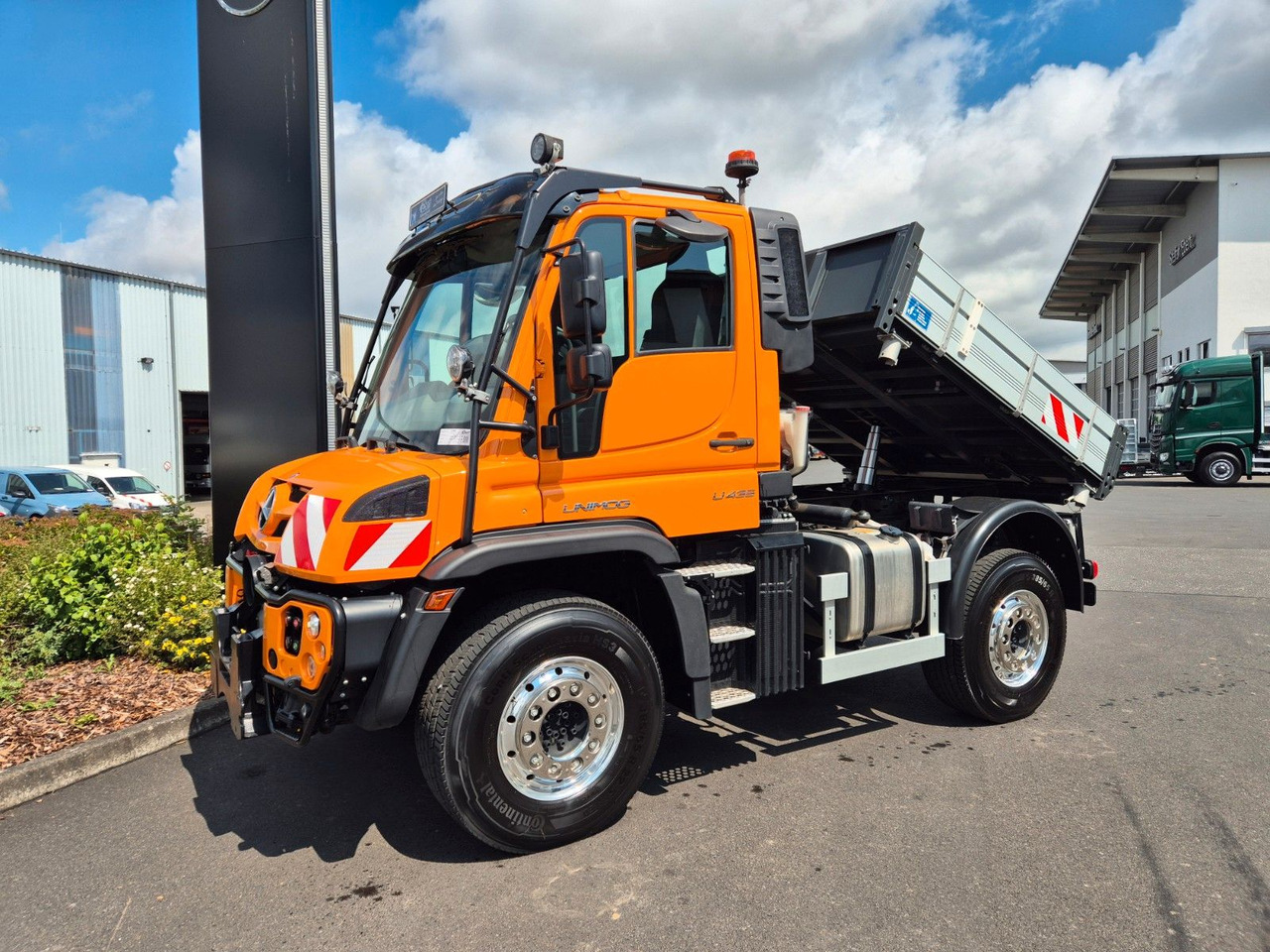 Mercedes-Benz Unimog U435 4x4 Kipper Vario-Pilot Hydrostat - Самосвал: фото 4 Mercedes-Benz Unimog U435 4x4 Kipper Vario-Pilot Hydrostat - Самосвал: фото 4