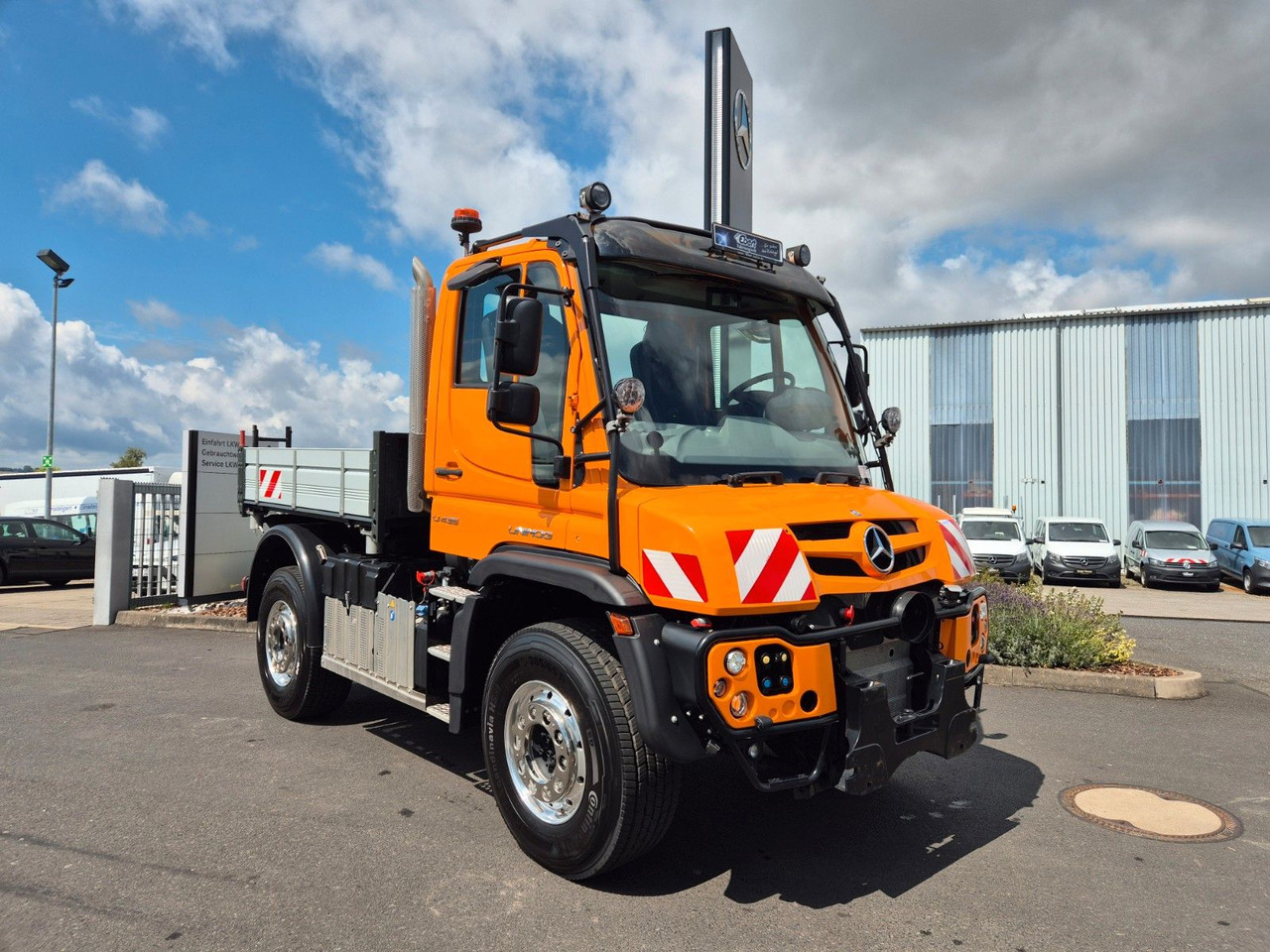 Mercedes-Benz Unimog U435 4x4 Kipper Vario-Pilot Hydrostat - Самосвал: фото 3 Mercedes-Benz Unimog U435 4x4 Kipper Vario-Pilot Hydrostat - Самосвал: фото 3