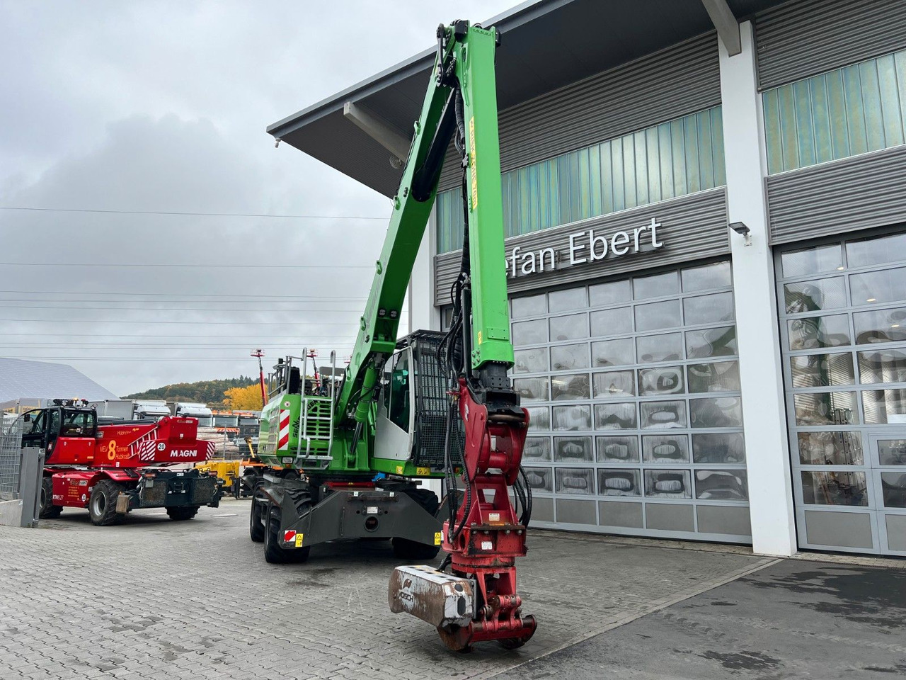 Sennebogen 718 / inkl. Vosch Fällzange / nur 1.965h! - Колёсный экскаватор: фото 3 Sennebogen 718 / inkl. Vosch Fällzange / nur 1.965h! - Колёсный экскаватор: фото 3